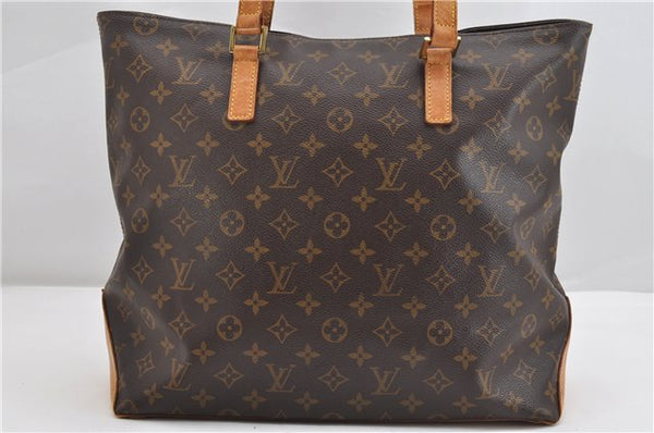 Authentic Louis Vuitton Monogram Cabas Mezzo Shoulder Tote Bag M51151 LV 6982F