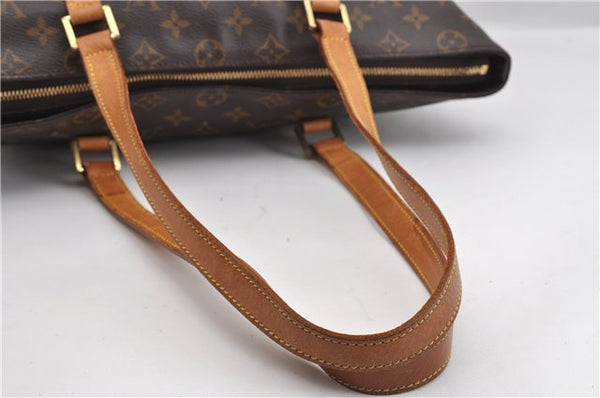 Authentic Louis Vuitton Monogram Cabas Mezzo Shoulder Tote Bag M51151 LV 6982F