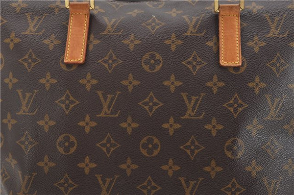 Authentic Louis Vuitton Monogram Cabas Mezzo Shoulder Tote Bag M51151 LV 6982F