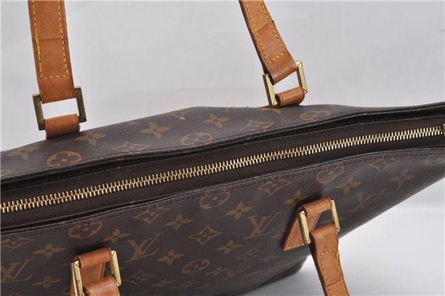 Authentic Louis Vuitton Monogram Cabas Mezzo Shoulder Tote Bag M51151 LV 6982F