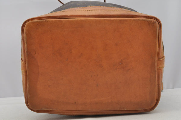 Authentic Louis Vuitton Monogram Noe Shoulder Drawstring Bag M42224 LV 6982I