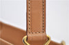 Authentic CELINE Macadam Blason Pattern Hand Bag Purse PVC Leather Beige 6983C