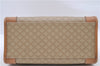 Authentic CELINE Macadam Blason Pattern Hand Bag Purse PVC Leather Beige 6983C