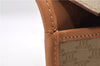 Authentic CELINE Macadam Blason Pattern Hand Bag Purse PVC Leather Beige 6983C