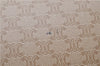 Authentic CELINE Macadam Blason Pattern Hand Bag Purse PVC Leather Beige 6983C