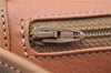 Authentic CELINE Macadam Blason Pattern Hand Bag Purse PVC Leather Beige 6983C