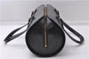 Authentic Louis Vuitton Epi Soufflot Black Hand Bag M52222 LV 6983D