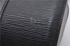 Authentic Louis Vuitton Epi Soufflot Black Hand Bag M52222 LV 6983D