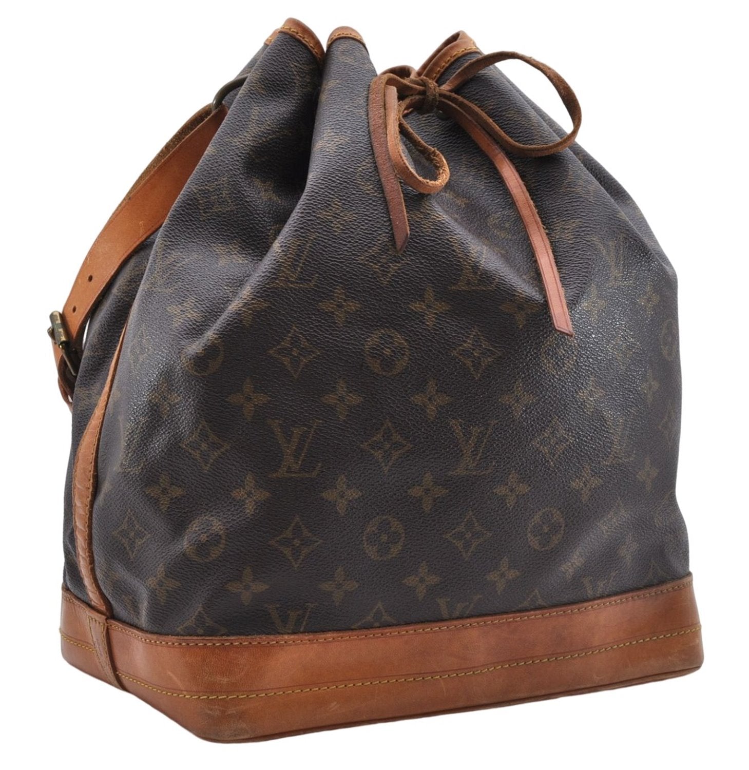 Authentic Louis Vuitton Monogram Noe Shoulder Bag M42224 LV 6988D