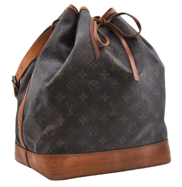 Authentic Louis Vuitton Monogram Noe Shoulder Bag M42224 LV 6988D