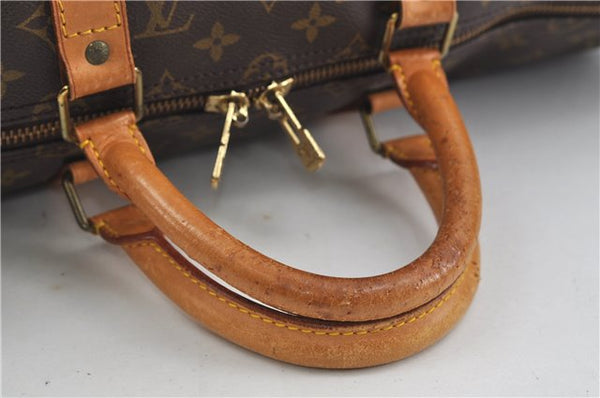 Authentic Louis Vuitton Monogram Keepall 50 Travel Boston Bag M41426 LV 6989D