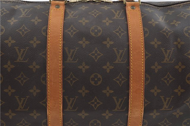 Authentic Louis Vuitton Monogram Keepall 50 Travel Boston Bag M41426 LV 6989D