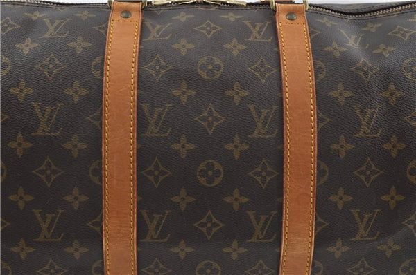 Authentic Louis Vuitton Monogram Keepall 50 Travel Boston Bag M41426 LV 6989D