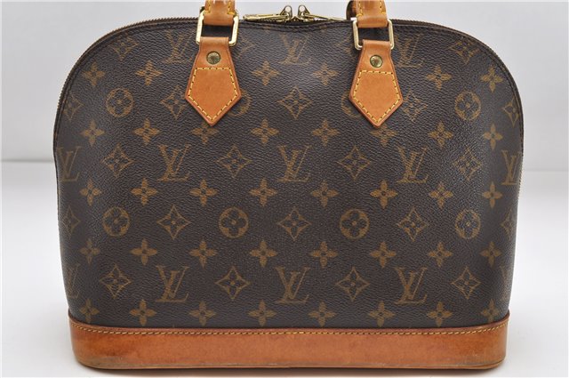 Authentic Louis Vuitton Monogram Alma Hand Bag M51130 LV 6992D