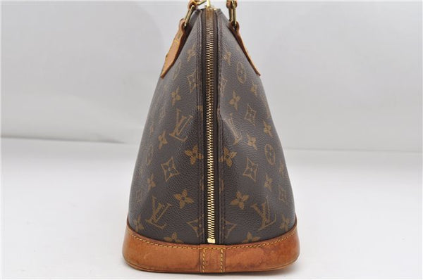 Authentic Louis Vuitton Monogram Alma Hand Bag M51130 LV 6992D