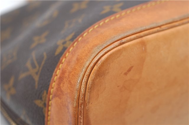 Authentic Louis Vuitton Monogram Alma Hand Bag M51130 LV 6992D