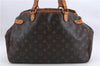 Authentic Louis Vuitton Monogram Batignolles Horizontal Tote Bag M51154 LV 6993D