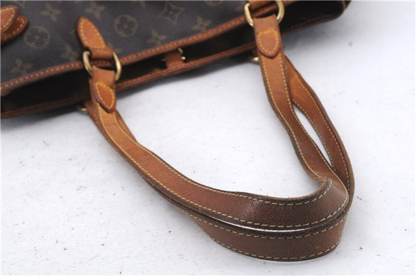 Authentic Louis Vuitton Monogram Batignolles Horizontal Tote Bag M51154 LV 6993D