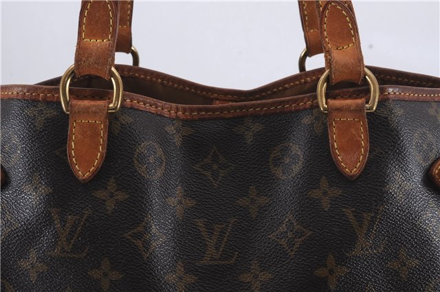 Authentic Louis Vuitton Monogram Batignolles Horizontal Tote Bag M51154 LV 6993D