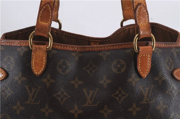 Authentic Louis Vuitton Monogram Batignolles Horizontal Tote Bag M51154 LV 6993D