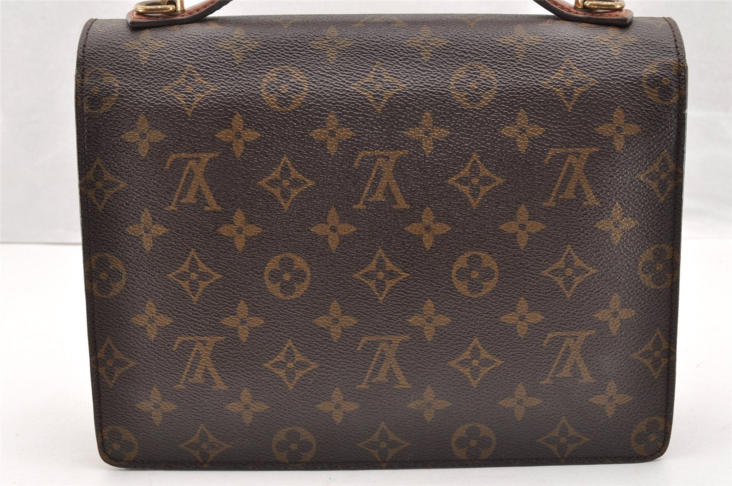 Authentic Louis Vuitton Monogram Monceau 2Way Shoulder Hand Bag M51187 LV 6993I