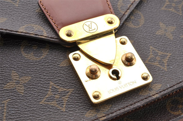 Authentic Louis Vuitton Monogram Monceau 2Way Shoulder Hand Bag M51187 LV 6993I