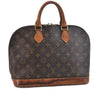 Authentic LOUIS VUITTON Monogram Alma Hand Bag Purse M51130 LV 6995C