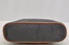 Authentic HERMES Bolide PM Vintage Pouch Purse Canvas Leather Gray 6995I