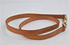 Authentic LOUIS VUITTON Leather Shoulder Strap Beige 39" LV 6996C