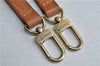 Authentic LOUIS VUITTON Leather Shoulder Strap Beige 39" LV 6996C