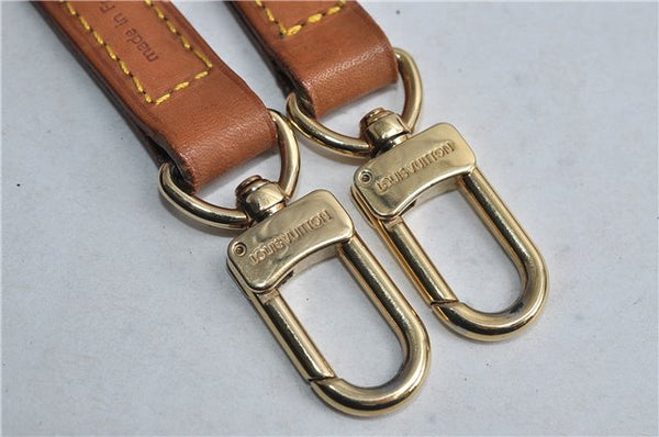 Authentic LOUIS VUITTON Leather Shoulder Strap Beige 39" LV 6996C