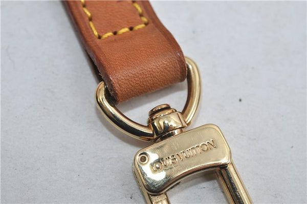 Authentic LOUIS VUITTON Leather Shoulder Strap Beige 39" LV 6996C