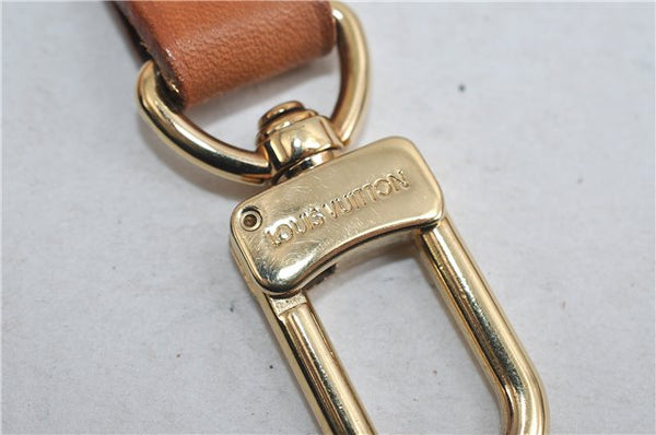Authentic LOUIS VUITTON Leather Shoulder Strap Beige 39" LV 6996C