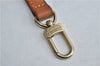Authentic LOUIS VUITTON Leather Shoulder Strap Beige 39" LV 6996C