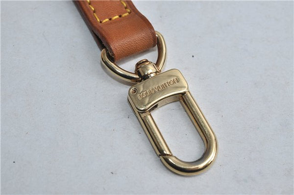 Authentic LOUIS VUITTON Leather Shoulder Strap Beige 39" LV 6996C