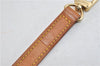 Authentic LOUIS VUITTON Leather Shoulder Strap Beige 39" LV 6996C