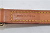 Authentic LOUIS VUITTON Leather Shoulder Strap Beige 39" LV 6996C