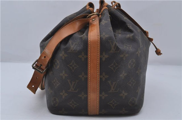 Authentic Louis Vuitton Monogram Petit Noe Shoulder Bag M42226 LV 6996D