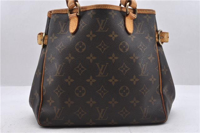 Authentic Louis Vuitton Monogram Batignolles Hand Bag M51156 LV 6997D