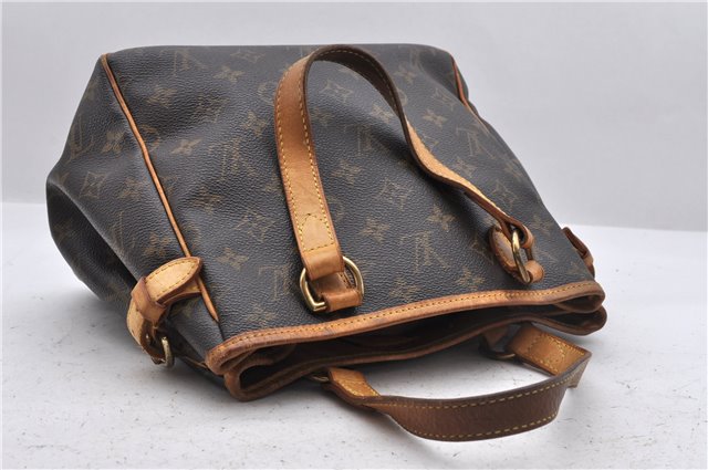 Authentic Louis Vuitton Monogram Batignolles Hand Bag M51156 LV 6997D