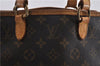 Authentic Louis Vuitton Monogram Batignolles Hand Bag M51156 LV 6997D
