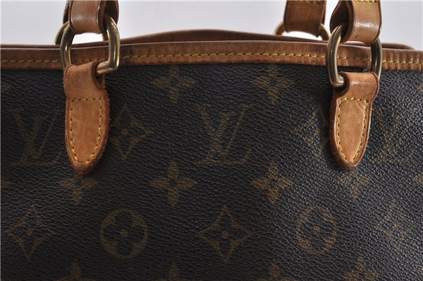 Authentic Louis Vuitton Monogram Batignolles Hand Bag M51156 LV 6997D