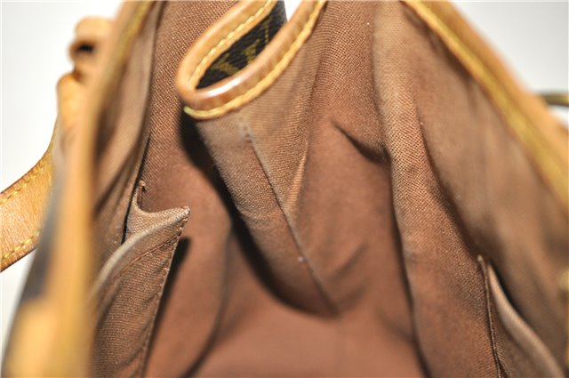 Authentic Louis Vuitton Monogram Batignolles Hand Bag M51156 LV 6997D