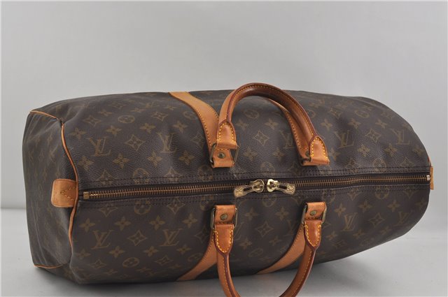Authentic Louis Vuitton Monogram Keepall 45 Travel Boston Bag M41428 LV 6998D