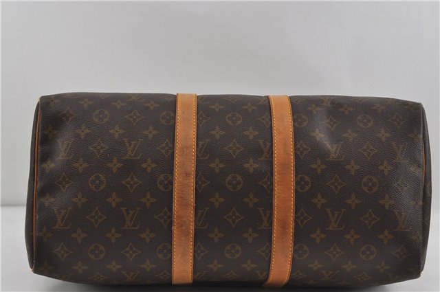 Authentic Louis Vuitton Monogram Keepall 45 Travel Boston Bag M41428 LV 6998D