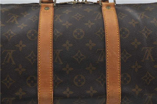 Authentic Louis Vuitton Monogram Keepall 45 Travel Boston Bag M41428 LV 6998D
