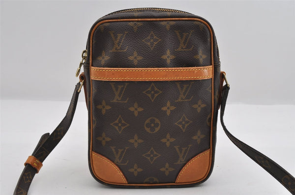 Authentic Louis Vuitton Monogram Danube Shoulder Cross Body Bag M45266 LV 7002I
