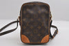 Authentic Louis Vuitton Monogram Danube Shoulder Cross Body Bag M45266 LV 7002I