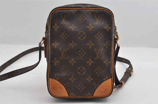 Authentic Louis Vuitton Monogram Danube Shoulder Cross Body Bag M45266 LV 7002I
