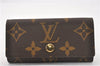 Auth Louis Vuitton Monogram Multicles 4 Four Hooks Key Case M62631 LV Box 7003F